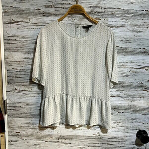 Banana republic baby doll style blouse size  medium